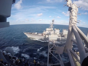 Fueling at Sea Timelapse
