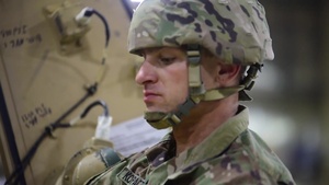 B-Roll only of: 401st AFSB conducts largest ever equipment issue from APS-5 to 155th ABCT