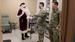 BACH says Santa is medically ready. Approves flight screening