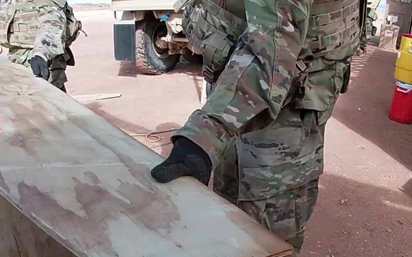 601st Engineer Detachment Fort Bliss project