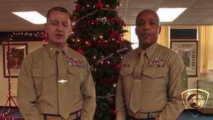 Holiday Message from 6th MCD Commanding Officer and Sergeant Major