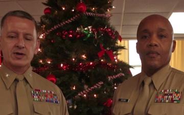 Holiday Message from 6th MCD Commanding Officer and Sergeant Major