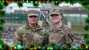 Private 1st. Class Alexus Blache and Private 1st. Class Lakyn Younker