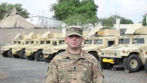 Army Spc. Baxter Happy Holidays Greetings