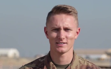 Spc. Jared Vejtruba sends holiday greetings