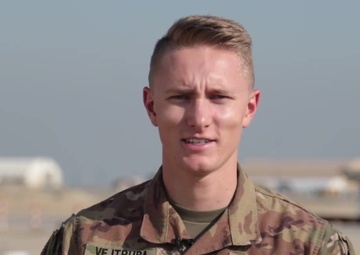 Spc. Jared Vejtruba sends holiday greetings