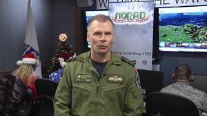 NORAD Tracks Santa Interview: Lt. Gen. Christopher Coates Weather Channel