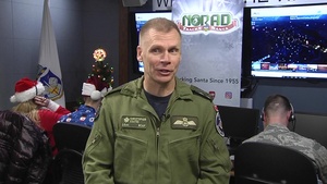 NORAD Tracks Santa Interview: Lt. Gen. Christopher Coates Associated Press