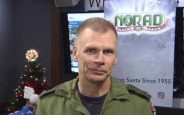 NORAD Tracks Santa Interview: Lt. Gen. Christopher Coates WMBF