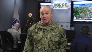 NORAD Tracks Santa Interview: Vice Admiral Michael Dumont WAFF-TV