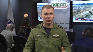 NORAD Tracks Santa Interview: Lt. Gen. Christopher Coates Global News CA