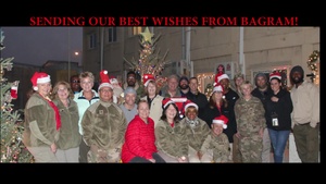 Afghanistan District Sends Holiday Wishes Home
