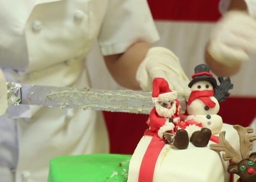 B-Roll: Christmas meal in Romania