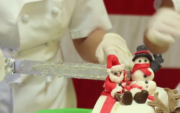 B-Roll: Christmas meal in Romania