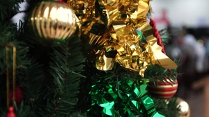 Soldiers and Civilians Celebrate Christmas 2018 at Camp Arifjan