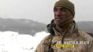 Marines with BLT 1/1 conduct "stress range"