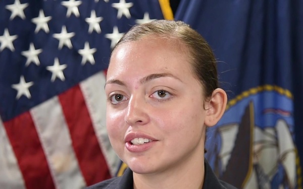 Sailor of the Week EM3 Sierra Schaffer