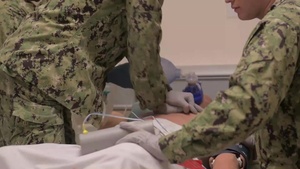 Hospital Corpsman "A" School B-roll