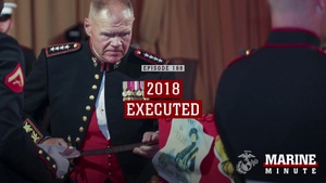 Marine Minute: 2018 Executed