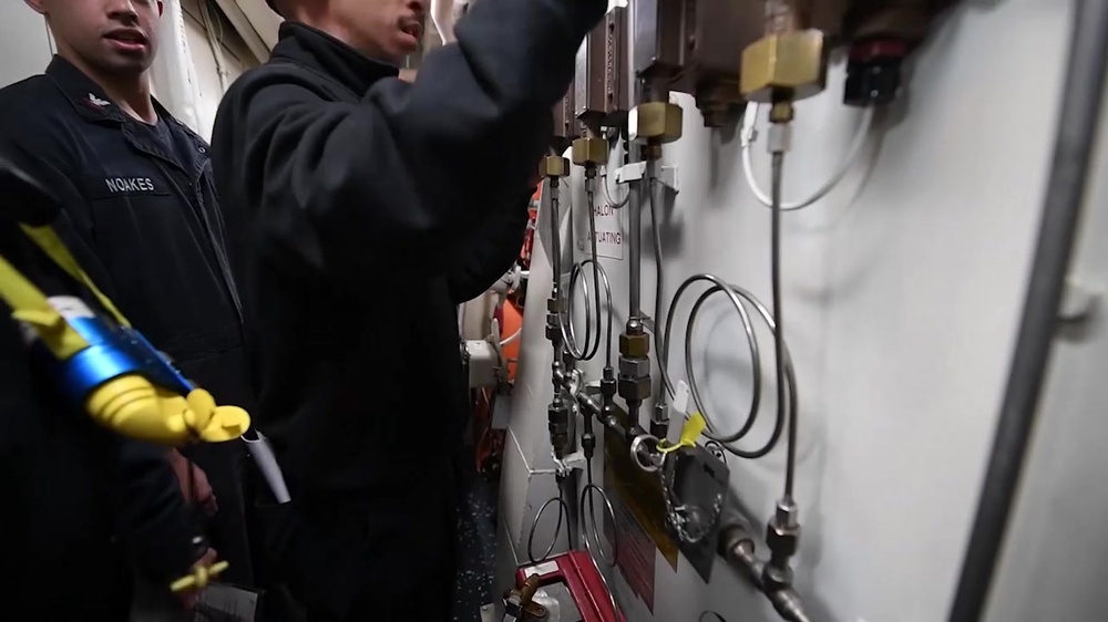 DVIDS - Video - Damage control aboard USS Spruance