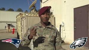 82nd Airborne Division Soldiers Super Bowl LII Predictions