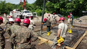 Virginia Air National Guard builds school in El Salvador.
