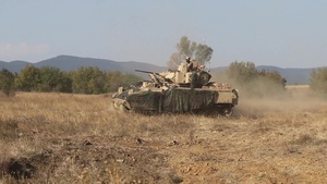 U.S. and Bulgarian Tank Exercise