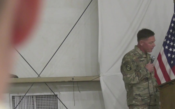 New Year, New Commander – 2-198 Change of Command