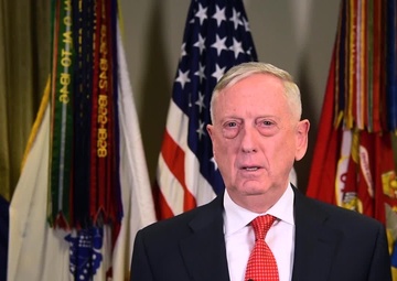 U.S. Secretary of Defense James. N. Mattis Sends Holiday Message to Department of Defense