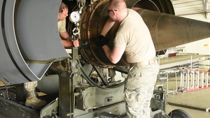 171st Maintains Fleet of KC-135 Stratotankers by Periodically Changing Engines