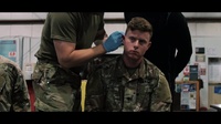 USARCENT Soldier conducts Modern Army Combatives Program Training at Camp Arifjan (NO LOWER THIRD)