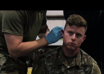 USARCENT Soldier conducts Modern Army Combatives Program Training at Camp Arifjan (NO LOWER THIRD)