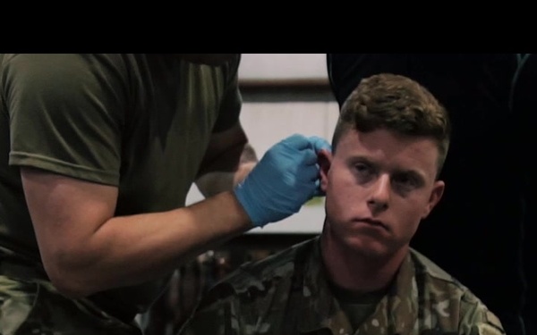 USARCENT Soldier conducts Modern Army Combatives Program Training at Camp Arifjan (NO LOWER THIRD)
