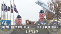 B-2 Pilot Shout Out Video for Rose Bowl 2019