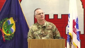 Vermont National Guard Soldiers Deployment Ceremony