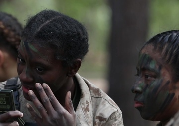 Lear sisters become Marines