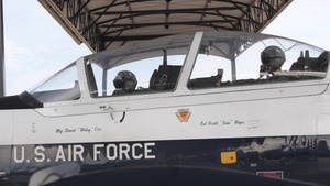 T-6 Texan II's taxi and take flight