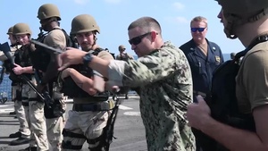 USS Chung-Hoon VBSS Training