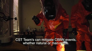 15th Civil Support Team VTNG conducts "clandestine lab" investigation training.
