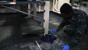 USS Gerald R. Ford (CVN 78) Deck and Tile Team