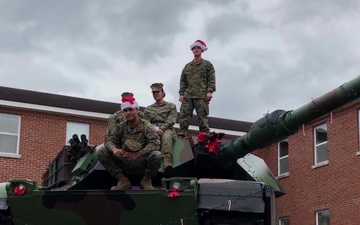 II MEF Marines Show Off Their Holiday Spirit