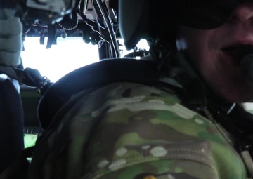 BROLL: 3-4 AHB Aerial Gunnery