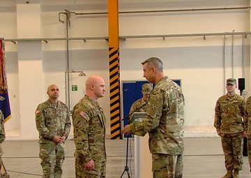 Change of Command A-co, 2-4 GSAB