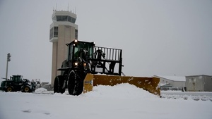 Dover Air Force Base First Snow
