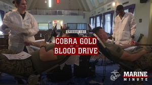 Marine Minute: Cobra Gold Blood Drive