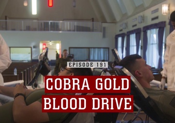 Marine Minute: Cobra Gold Blood Drive