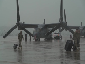 Air Force CV-22s arrive at Naval Air Station North Island