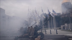 118th FA Fires 19-Gun Salute