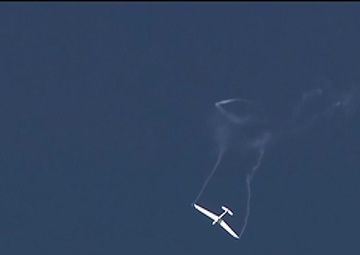 TG-16A Glider Inflight