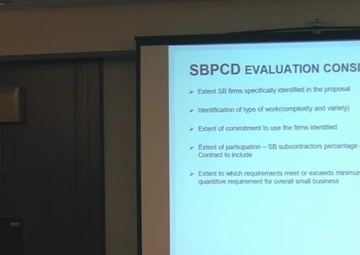 Industry Day - Small Business Participation